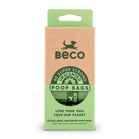 BECO 60PK ECO FRIENDLY POO BAGS