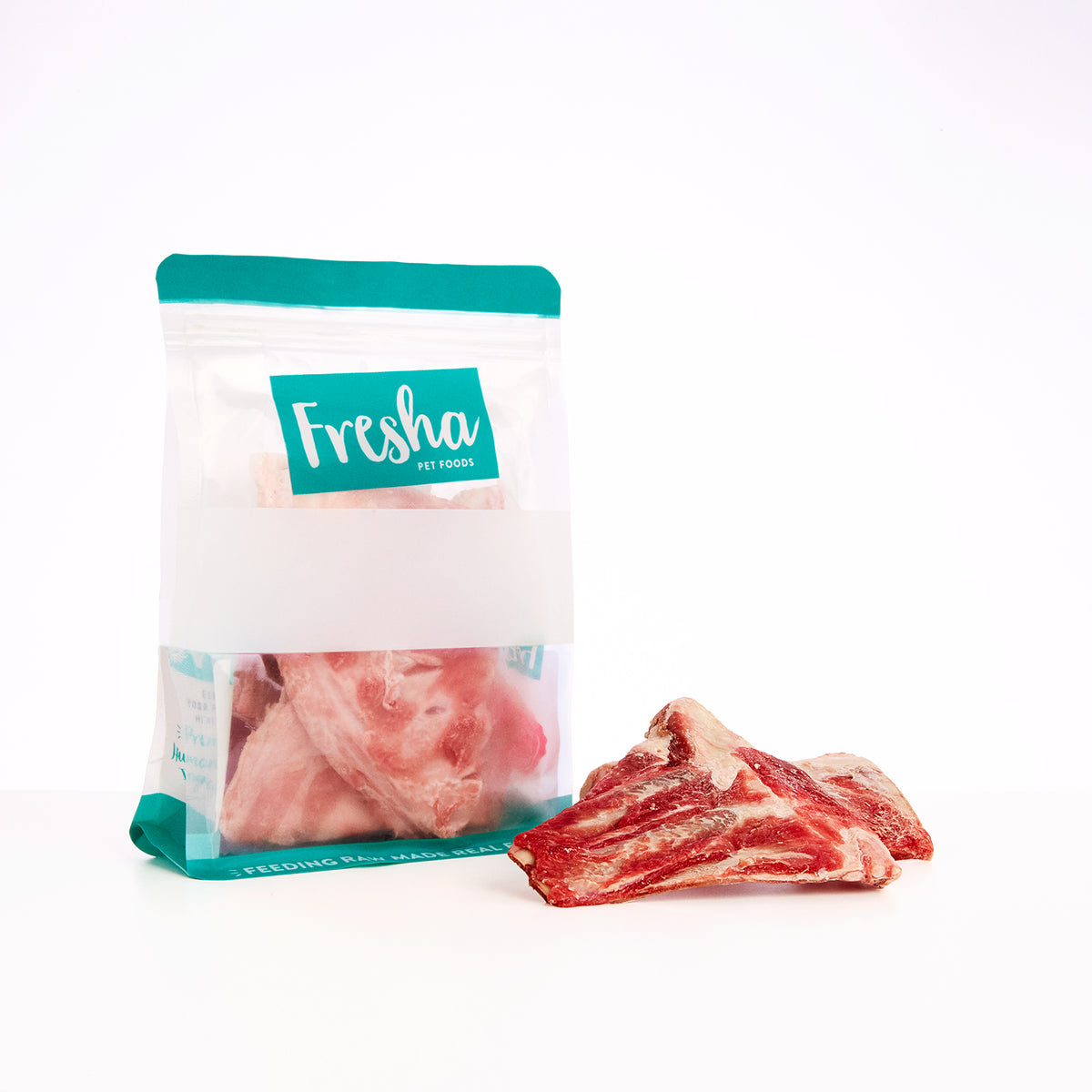 Fresha Lamb Brisket Frozen Raw Dog Treat 4 Pack