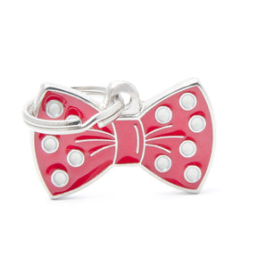 MF BASIC CHARM RED BOW
