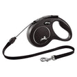 FLEXI CLASSIC CORD MED BLK 5m