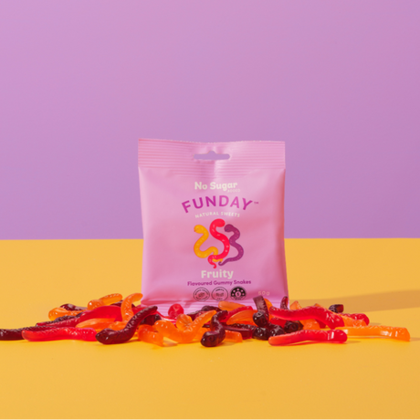 Funday Fruity Gummy Snakes 50g