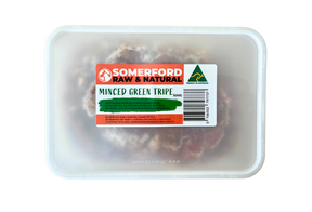 Somerford Raw Minced Green Tripe 500g
