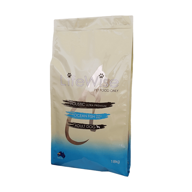 LifeWise Ocean Fish Small Bites with Lamb, Oats & Rice Dry Dog Food 9kg