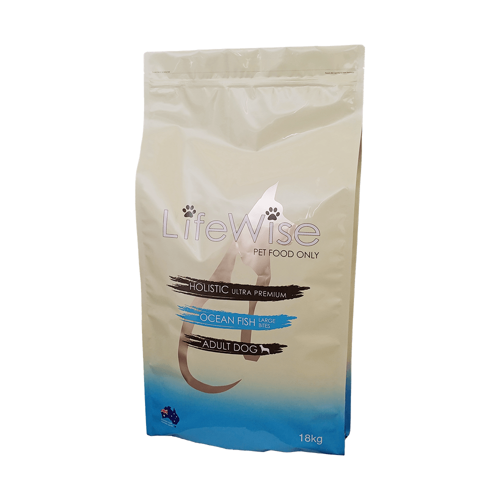 LifeWise Ocean Fish Large Bites with Lamb, Rice & Vegetables Dry Dog Food 9kg