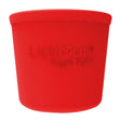 LickiMat Yoggie Pot Red