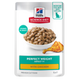 Hill's Science Diet Adult Perfect Weight with Chicken Cat Food pouches 12x85g