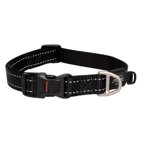 ROGZ CLASSIC COLLAR BLACK LGE