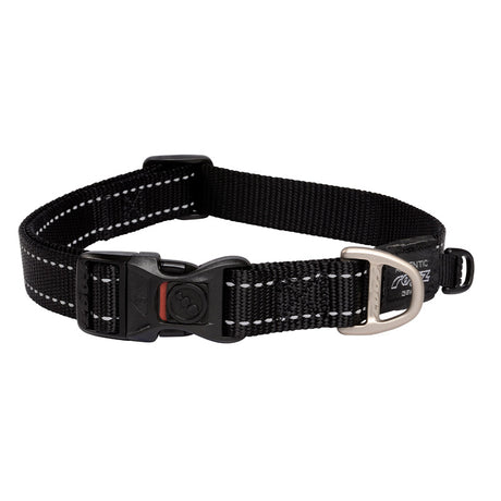 ROGZ CLASSIC COLLAR BLACK LGE