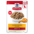 Hill's Science Diet Adult Tender Chicken Dinner Wet Cat Food pouches 12x85g