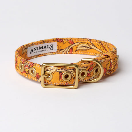 Animals in Charge Bohemian Sunset Designer Dog Collar