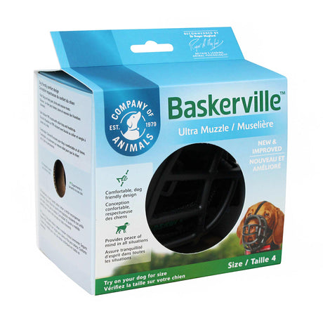 Baskerville Ultra Dog Muzzle Size 4