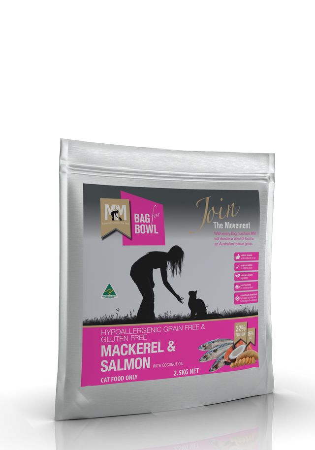 Meals for Meows Mackerel & Salmon 2.5kg