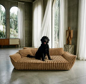 Doggy Snooze Haven Dog Bed Camel Large