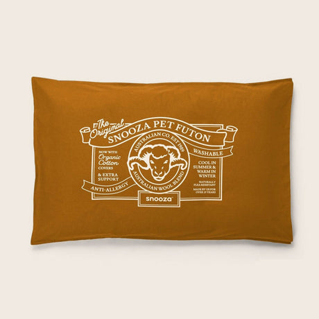 Snooza Cotton Canvas Futon Caramel