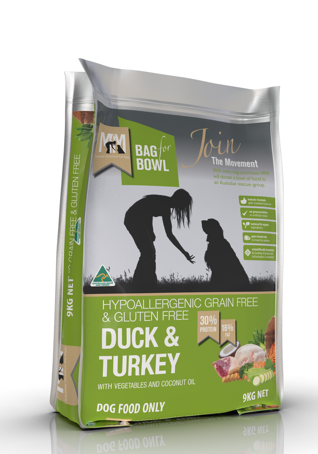 Meals for Mutts Duck & Turkey 9kg