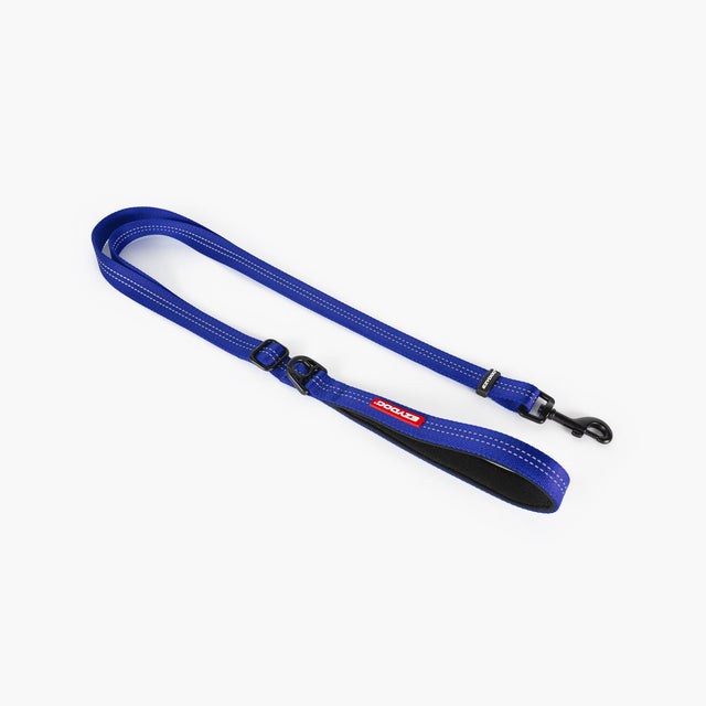 Essential Adjustable Leash L Blue