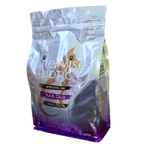 LifeWise BIOTIC F.A.S. Calm with Fish, Lamb, Oats & Rice Dry Dog Food 2.5kg