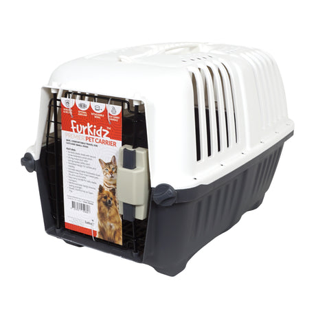 Furkidz PREMIER Pet Carrier Beige/Grey Small
