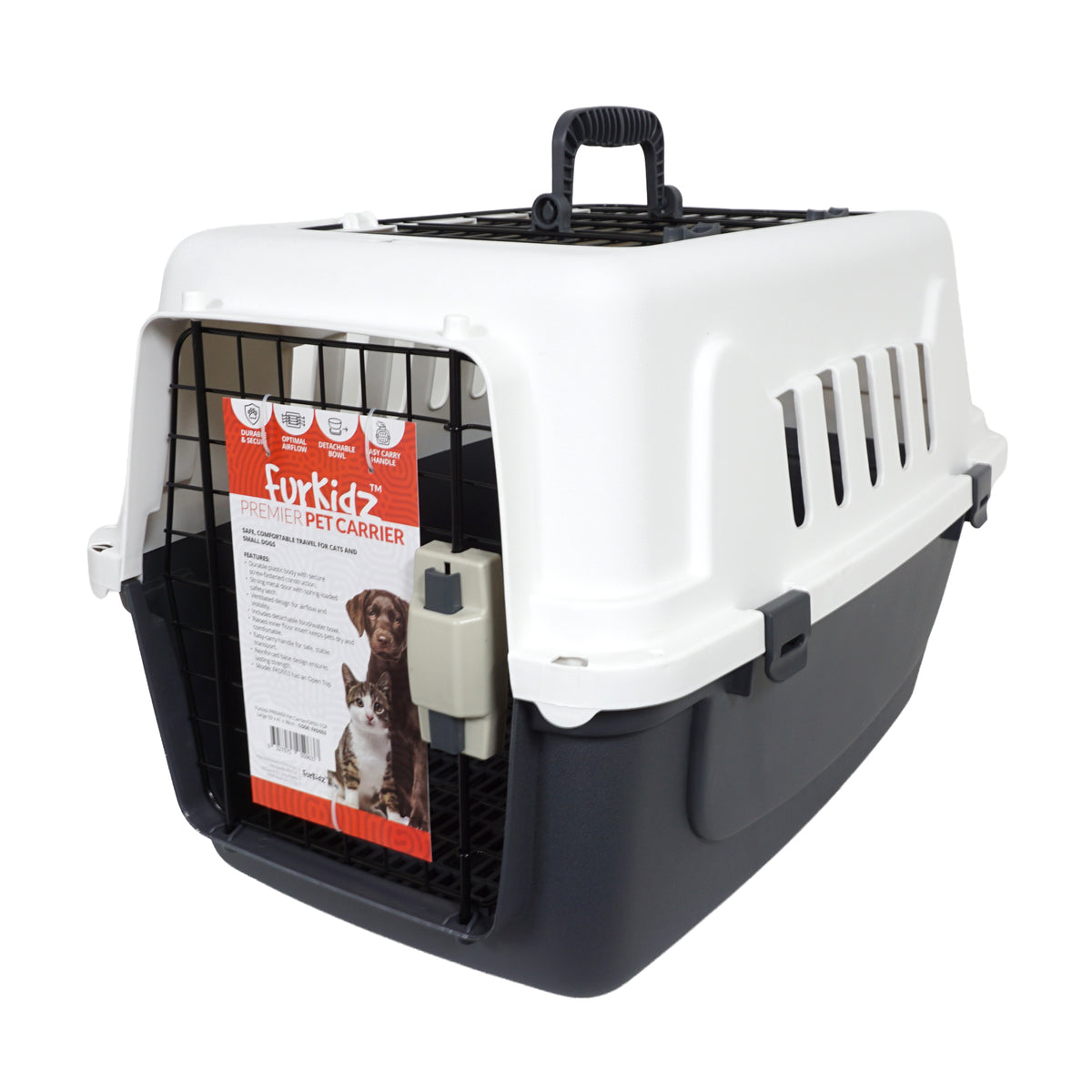 Furkidz Open Top Pet Carrier Large