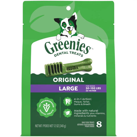 Greenies Original Large Dog Dental Treats 340g
