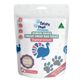 Freezy Paws Freeze-Dried Turkey Breast Treats 85g