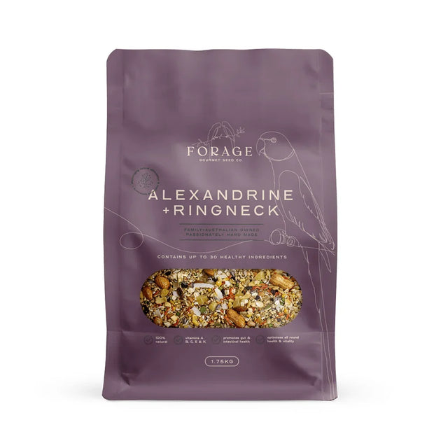 Forage Gourmet Alexandrine & Ringneck Bird Seed 1.75kg