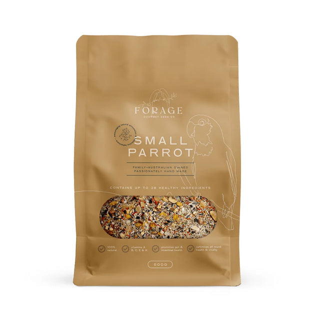 Forage Gourmet Small Parrot Bird Seed 500g