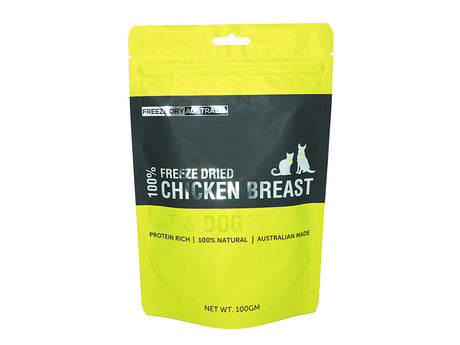 Freeze Dry Australia Freeze Dried Chicken Breast 100g