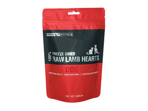Freeze Dry Australia Freeze Dried Diced Lamb Hearts 100g