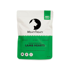 Meaty Treaty Freeze Dried Lamb Heart 100g