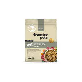 Frontier Pets Free-Range Goat Raw Freeze-Dried Adult Dog Food 300g
