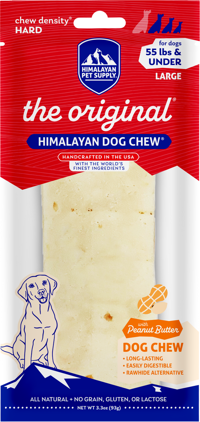Himalayan Dog Chew Peanut Butter Large