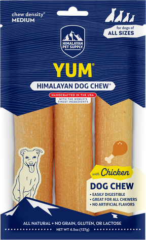Himalayan Dog Chew YUM Chicken 3 Pack