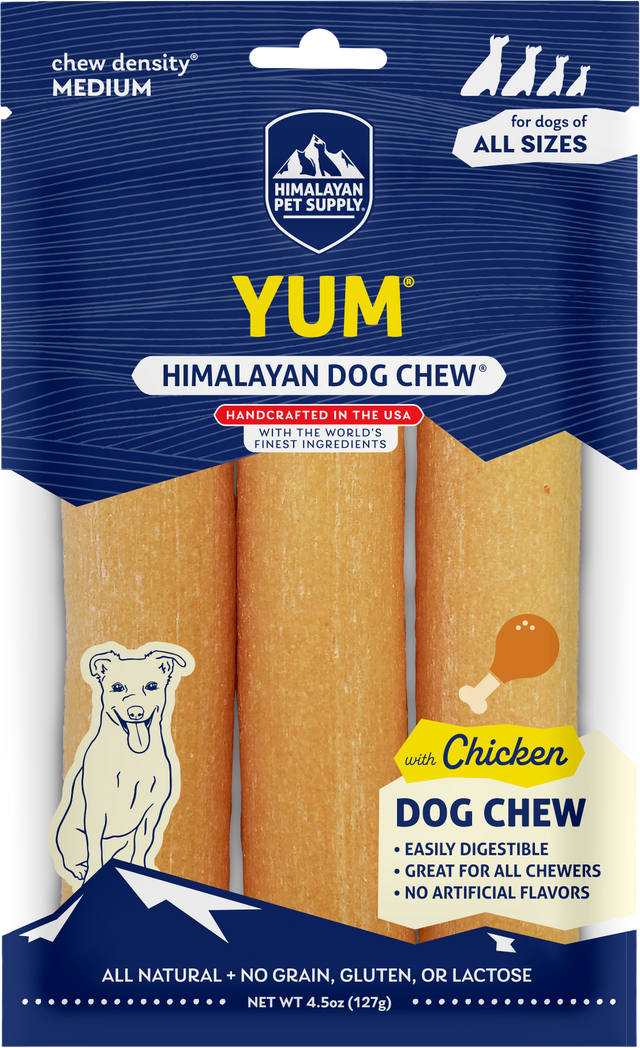 Himalayan Dog Chew YUM Chicken 3 Pack