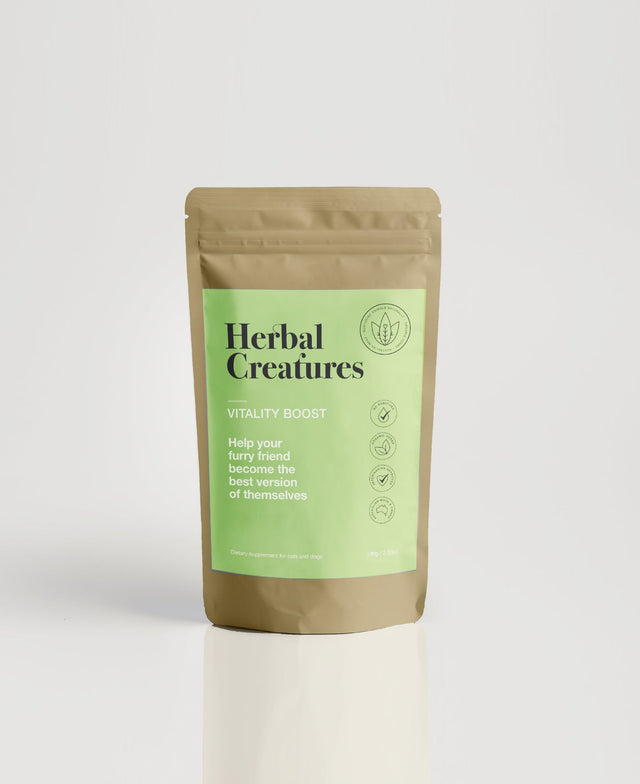 Herbal Creatures Vitality Boost for Dogs & Cats 100g