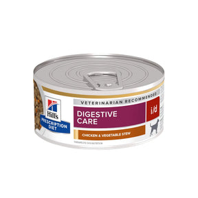 Hill's Prescription Diet i/d Digestive Care Chicken & Vegetable Stew Canned Dog Food 156g