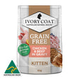 Ivory Coat Kitten Chicken with Beef Wet Cat Food Pouch 85g