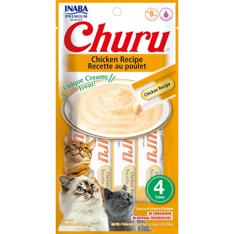 Inaba Churu Chicken Cat Treats 4 x 14g