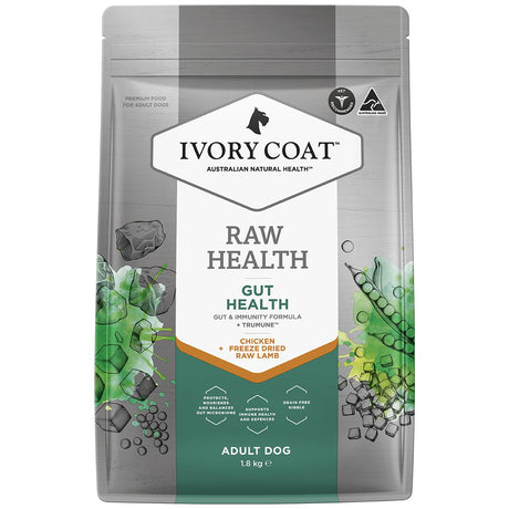 Ivory Coat Raw Health Gut Health Adult Dry Dog Food 1.8kg