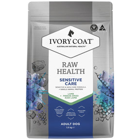 Ivory Coat Raw Health Sensitive Adult Dry Dog Food 1.8kg