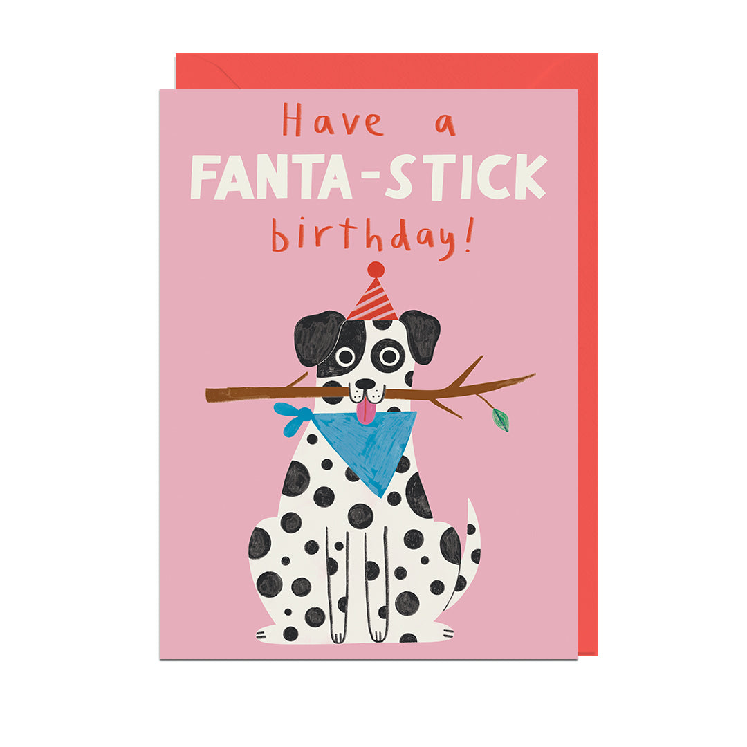 Jolly Awesome Have a Fanta-Stick Birthday Card