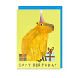 Jolly Awesome Capy Birthday Card