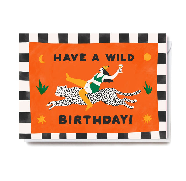 Jolly Awesome Have a Wild Birthday Card