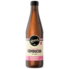 Remedy Kombucha Raspberry Lemonade 330ml