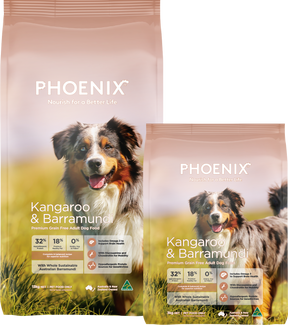 Phoenix Grain Free Kangaroo & Barramundi Adult Dry Dog Food 13kg