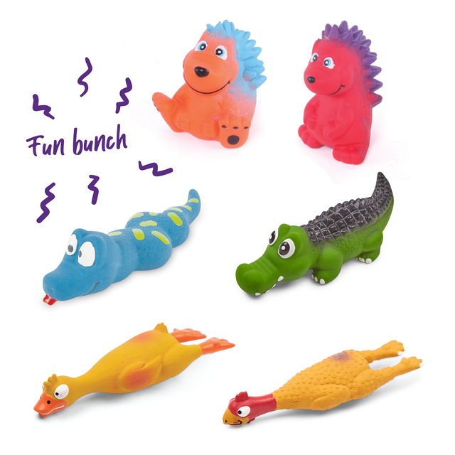 Kazoo Latex Dog Toy Mini