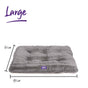 KAZOO STORM PILLOW GREY L