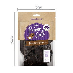 KAZOO PRIME CUTS BEEF LIVER - 100g