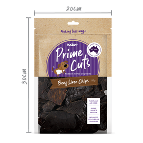 KAZOO PRIME CUTS BEEF LIVER - 220g