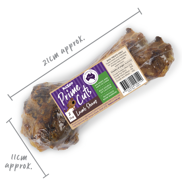 KAZOO PRIME CUTS LAMB Shank - 2pc